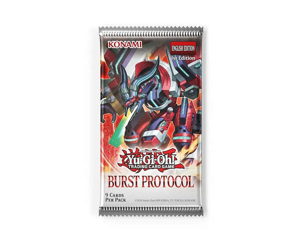 Yu-Gi-Oh TCG Burst Protocol Booster Pack - Konami Official CLOUDANIMESTUDIO