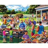 Backyard Barbecue 210 Piece Jigsaw Puzzle Boardwalk