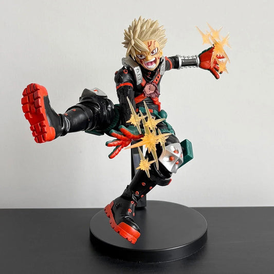 Bakugou Katsuki Anime Figure My Hero Academia Action Figurines PVC Statue Collectible Display 18 CM - CLOUDANIMESTUDIO