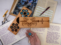 Barbarian | Engraved Dual Hex Dice Vault