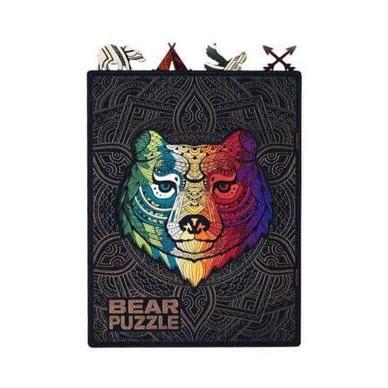 Bear 250 Piece Wooden Jigsaw Puzzle Geek Toys