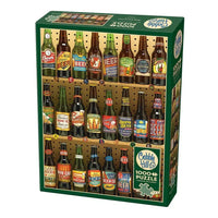 Beer Collection 1000 Piece Jigsaw Puzzle Cobble Hill