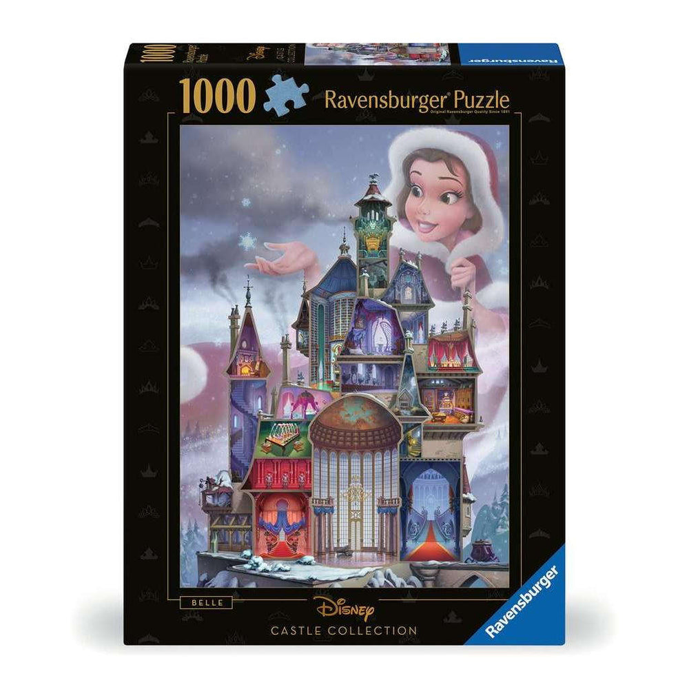 Belle "Disney Castle Collection" 1000 Piece Jigsaw Puzzle Ravensburger CLOUDANIMESTUDIO