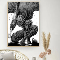 Berserk Posters, Anime Poster DIY Vintage Movie Poster Wall Art - CloudAnimeStudio