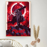Berserk Posters, Anime Poster DIY Vintage Movie Poster Wall Art - CloudAnimeStudio