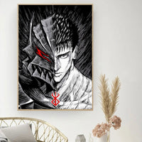 Berserk Posters, Anime Poster DIY Vintage Movie Poster Wall Art - CloudAnimeStudio