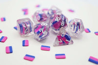 Foam Brain Games Pride Flag RPG Dice Set CLOUDANIMESTUDIO