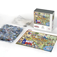 Big Texas 1000 Piece Jigsaw Puzzle Boardwalk