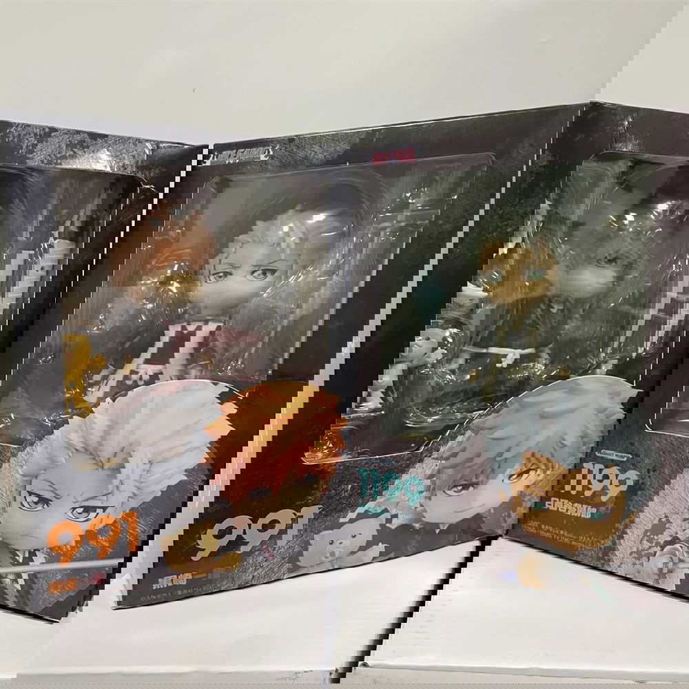 Bleach Kawaii Cute Mini Anime Figurines, Hitsugaya Toushirou, Ichigo Kurosaki, Chibi Figures 10cm - CloudAnimeStudio