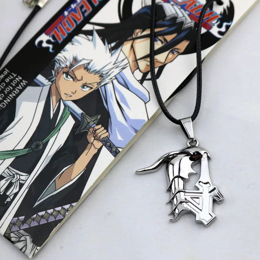 Bleach Ulquiorra Cifer Mask Anime Necklace Fashion Broken Masks Pendant Metal Choker Necklace - CLOUDANIMESTUDIO