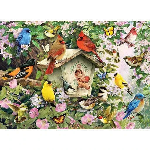 Blooming Spring 1000 Piece Jigsaw Puzzle Cobble Hill CLOUDANIMESTUDIO