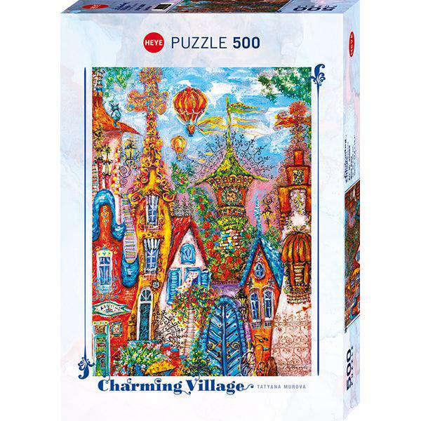 Blue Gate Charming Village 500 Piece Jigsaw Puzzle Heye CLOUDANIMESTUDIO