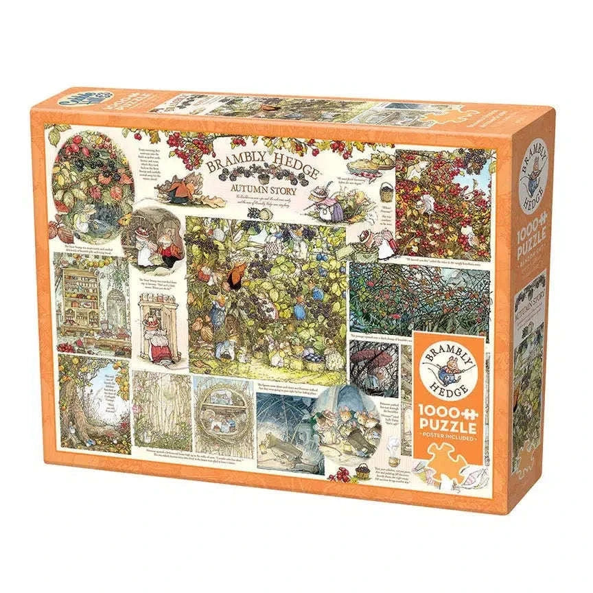 Brambly Hedge Autumn Story 1000 Piece Jigsaw Puzzle Cobble Hill CLOUDANIMESTUDIO