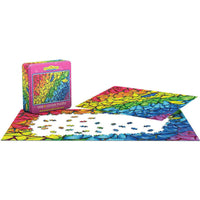 Butterfly Rainbow 1000 Piece Jigsaw Puzzle in Tin Eurographics CLOUDANIMESTUDIO