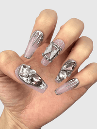 Butterfly Trap press on nails CLOUDANIMESTUDIO