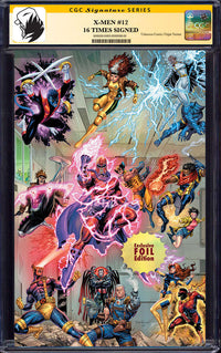 [SIGNED CGC 9.8 YELLOW LABLE] [16 TIMES SIGNED] X-Men #12 Unknown Comic Tyler Kirkham C2E2 2025 Exclusive Var [IN STOCK] CLOUDANIMESTUDIO