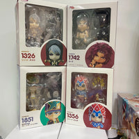 CUTE JOJO's Bizarre Adventure Anime Figures, Kawaii Chibi Guido Mista, Risotto Nero, Kars, Kujo Jotaro Action Figure PVC Toys Doll 10 cm - CloudAnimeStudio