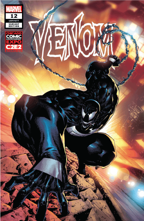 VENOM #12 UNKNOWN COMIC BOOKS TAN C2E2 CONVENTION EXCLUSIVE 3/27/2019 CLOUDANIMESTUDIO