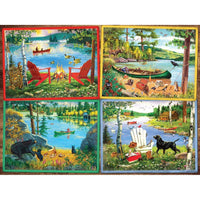 Cabin Country 275 Large Piece Jigsaw Puzzle Cobble Hill