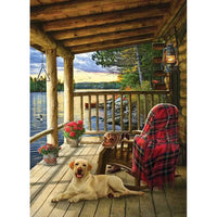 Cabin Porch 1000 Piece Jigsaw Puzzle Cobble Hill CLOUDANIMESTUDIO