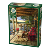 Cabin Porch 1000 Piece Jigsaw Puzzle Cobble Hill CLOUDANIMESTUDIO