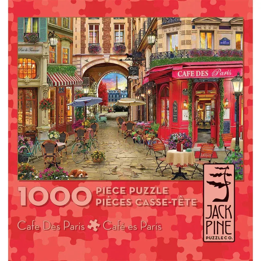 Cafe des Paris 1000 Piece Jigsaw Puzzle Jack Pine
