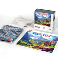 Canada 1000 Piece Jigsaw Puzzle Boardwalk CLOUDANIMESTUDIO