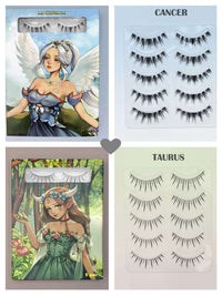 12 Zodiac Manhua/Anime Lashes bundle CLOUDANIMESTUDIO