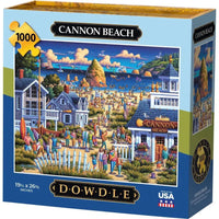 Cannon Beach 1000 Piece Jigsaw Puzzle Dowdle CLOUDANIMESTUDIO