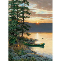 Canoe Lake 500 Piece Jigsaw Puzzle Cobble Hill CLOUDANIMESTUDIO