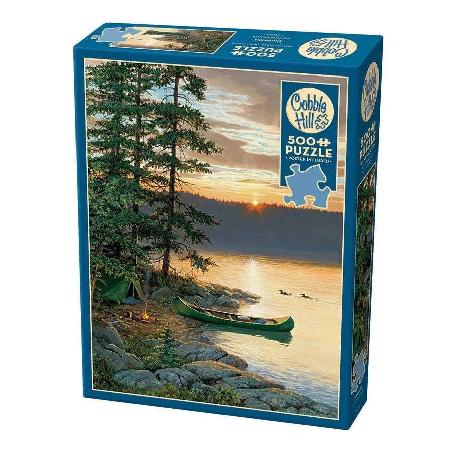 Canoe Lake 500 Piece Jigsaw Puzzle Cobble Hill CLOUDANIMESTUDIO