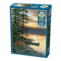 Canoe Lake 500 Piece Jigsaw Puzzle Cobble Hill CLOUDANIMESTUDIO