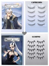 12 Zodiac Manhua/Anime Lashes bundle CLOUDANIMESTUDIO