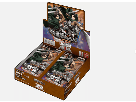 Union Arena Attack on Titan Booster Box UA23BT (Japanese) CLOUDANIMESTUDIO