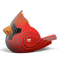 Cardinal 3D Cardboard Model Kit Eugy CLOUDANIMESTUDIO