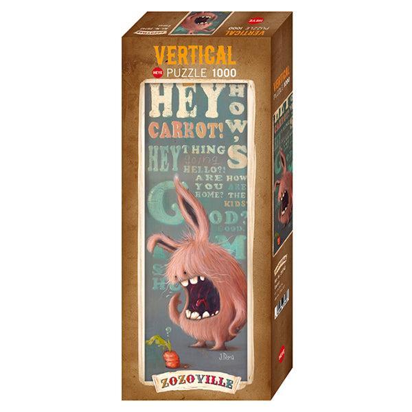 Carrot Zozoville 1000 Piece Panoramic Jigsaw Puzzle Heye