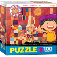 Castle & Sun 100 Piece Jigsaw Puzzle Eurographics