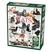 Cat Quotes 1000 Piece Jigsaw Puzzle Cobble Hill CLOUDANIMESTUDIO
