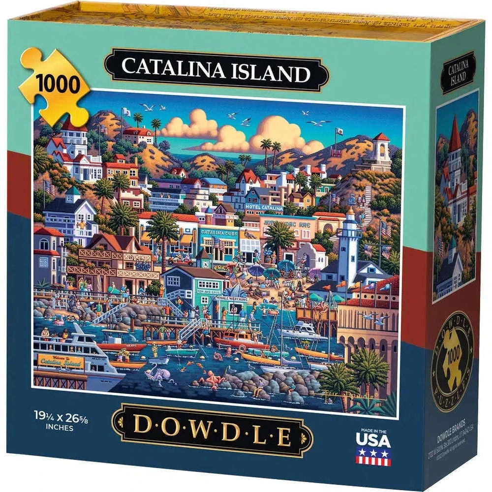 Catalina Island 1000 Piece Jigsaw Puzzle Dowdle CLOUDANIMESTUDIO