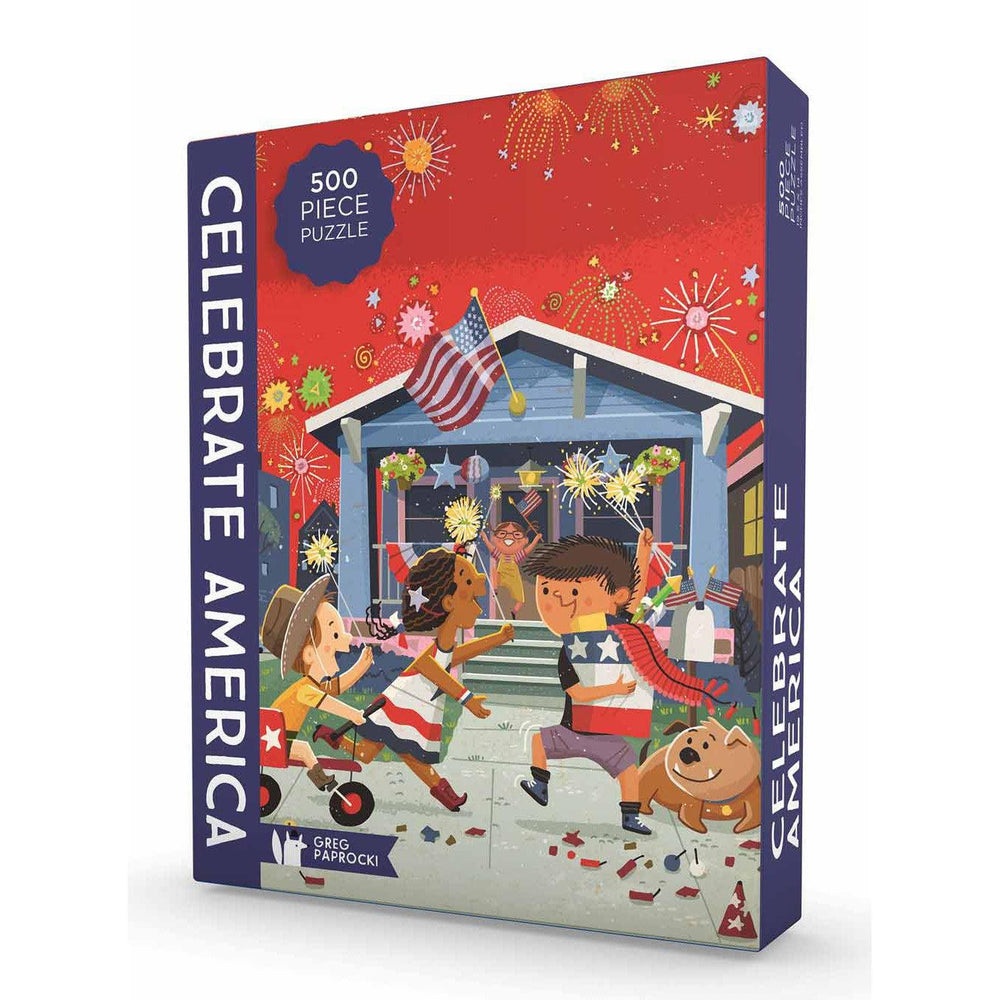 Celebrate America 500 Piece Jigsaw Puzzle Gibbs Smith