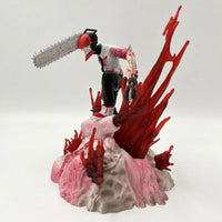 Chainsaw Man Denji Pochita Fit Standing Position Fighting Model Toy Anime Figure - CloudAnimeStudio