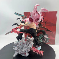 Chainsaw Man Denji Vs. The Bat Devil Anime Figurine, Chainsaw Man Figurines 16 cm - CloudAnimeStudio