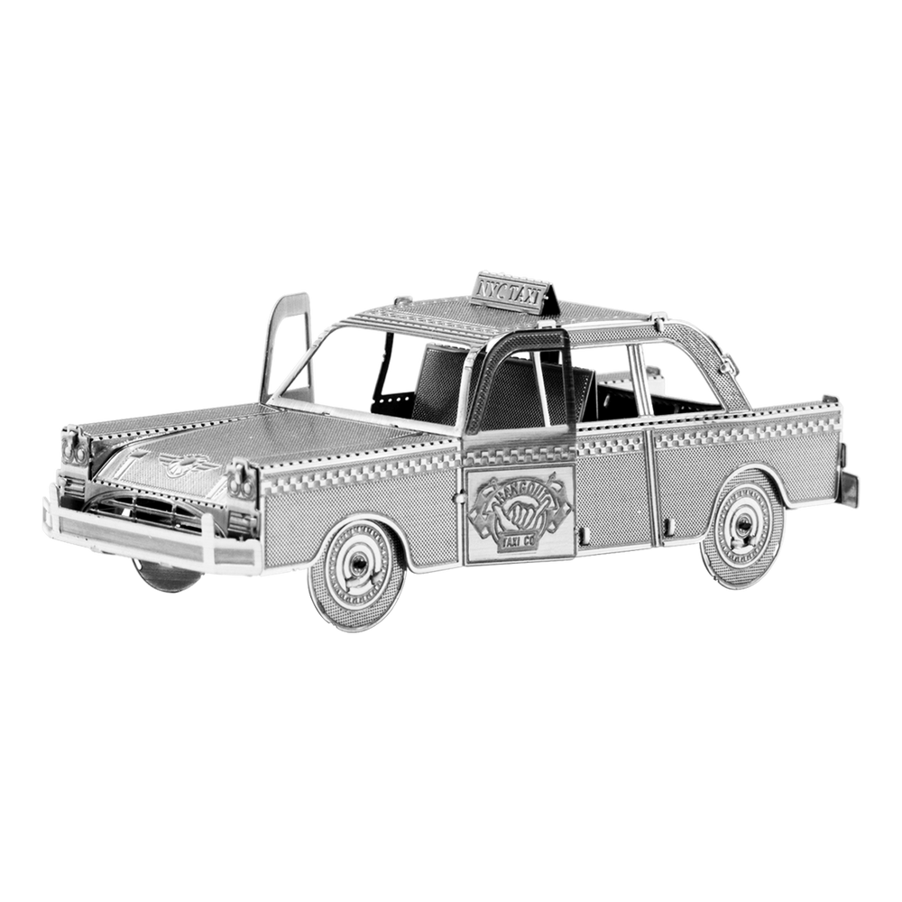 Checker Cab 3D Steel Model Kit Metal Earth