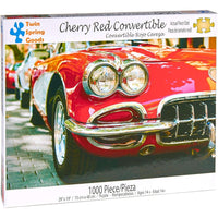 Cherry Red Convertible 1000 Piece Jigsaw Puzzle Twin Spring CLOUDANIMESTUDIO