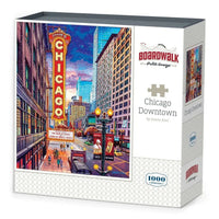 Chicago Downtown 1000 Piece Jigsaw Puzzle Boardwalk CLOUDANIMESTUDIO
