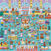 Chocolate Shop Search & Find 500 Piece Jigsaw Puzzle Mudpuppy
