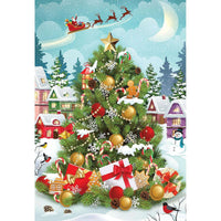 Christmas Tree 550 Piece Jigsaw Puzzle in Tin Eurographics CLOUDANIMESTUDIO