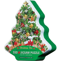 Christmas Tree 550 Piece Jigsaw Puzzle in Tin Eurographics CLOUDANIMESTUDIO