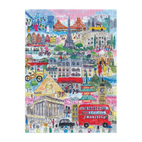 Cities Around the World 1000 Piece Jigsaw Puzzle Galison CLOUDANIMESTUDIO