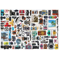 Classic Camera 550 Piece Jigsaw Puzzle in Tin Eurographics CLOUDANIMESTUDIO